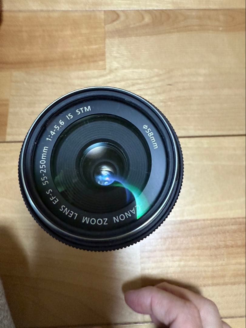 望遠レンズ　Canon EFS 55-250mm