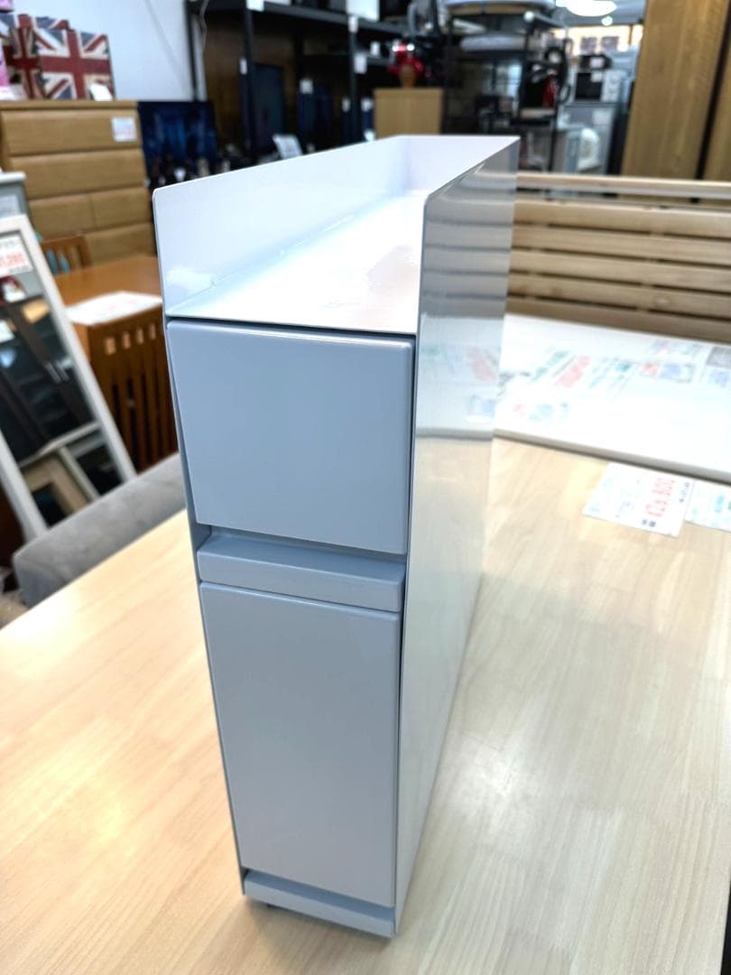 ♪新品未使用♪隠せる調味料ラック タワー ２段 ホワイト♪