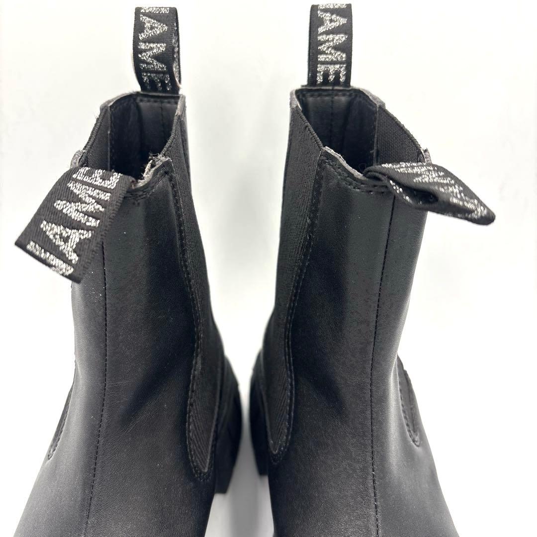 専用✨ノーネーム 厚底 サイドゴアブーツ【38】24cm ブラック