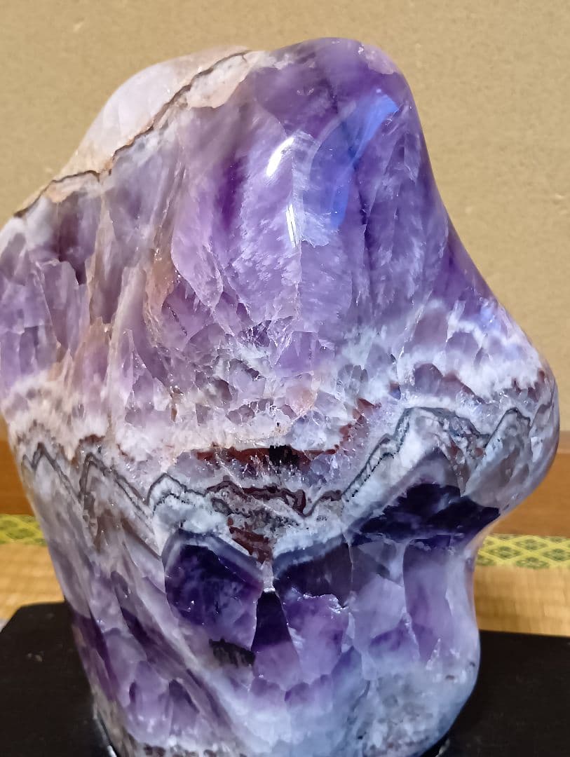 ‼️最終値下げ16000円‼️シェブロンアメジスト原石、メノウ2点セット‼️