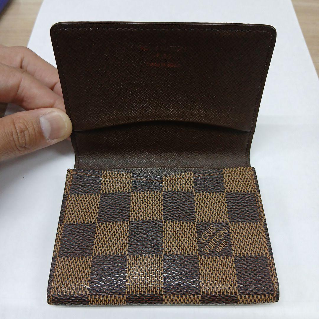 Louis Vuitton ダミエ レザー　名刺入れ