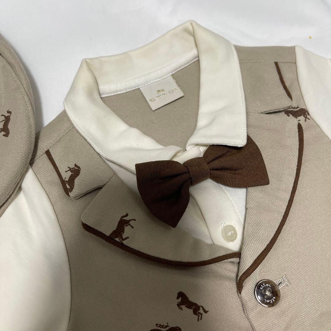 ETTOI おしゃれな　ロンパース