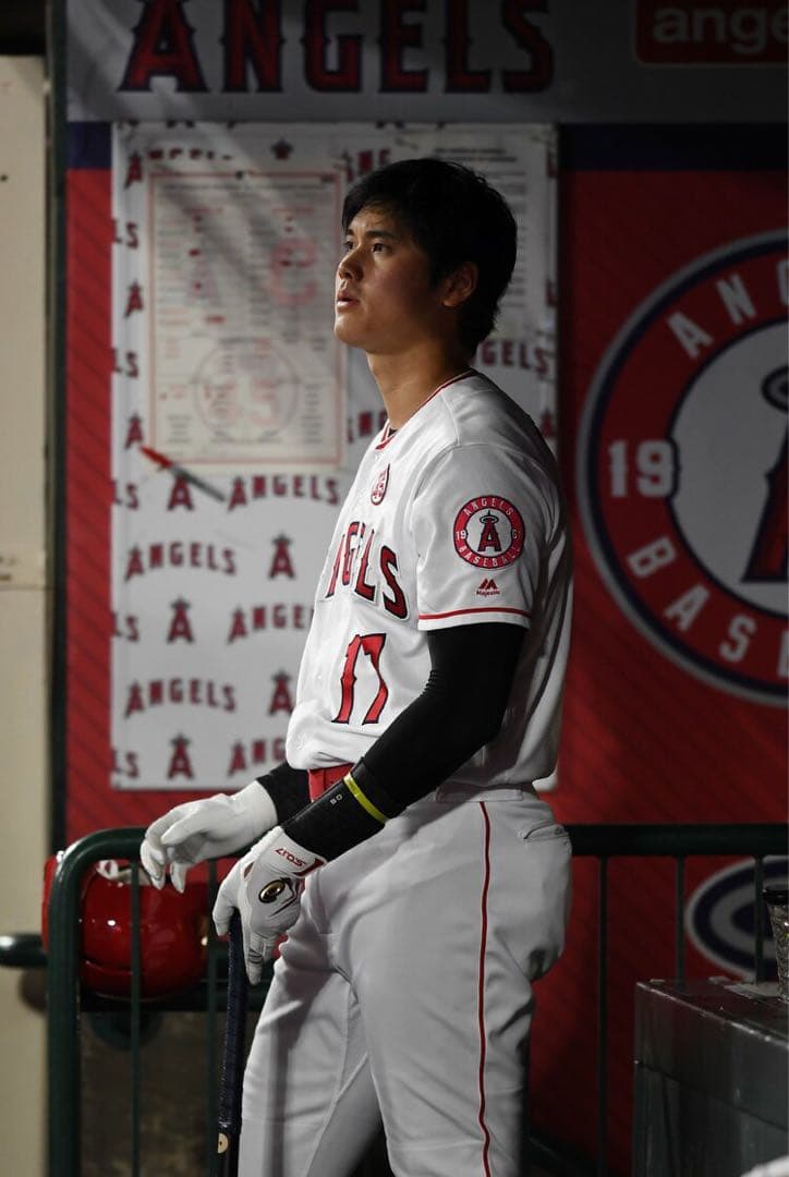 No.1【激レア】実使用品　大谷翔平　ラインナップカード　34号HR MVP