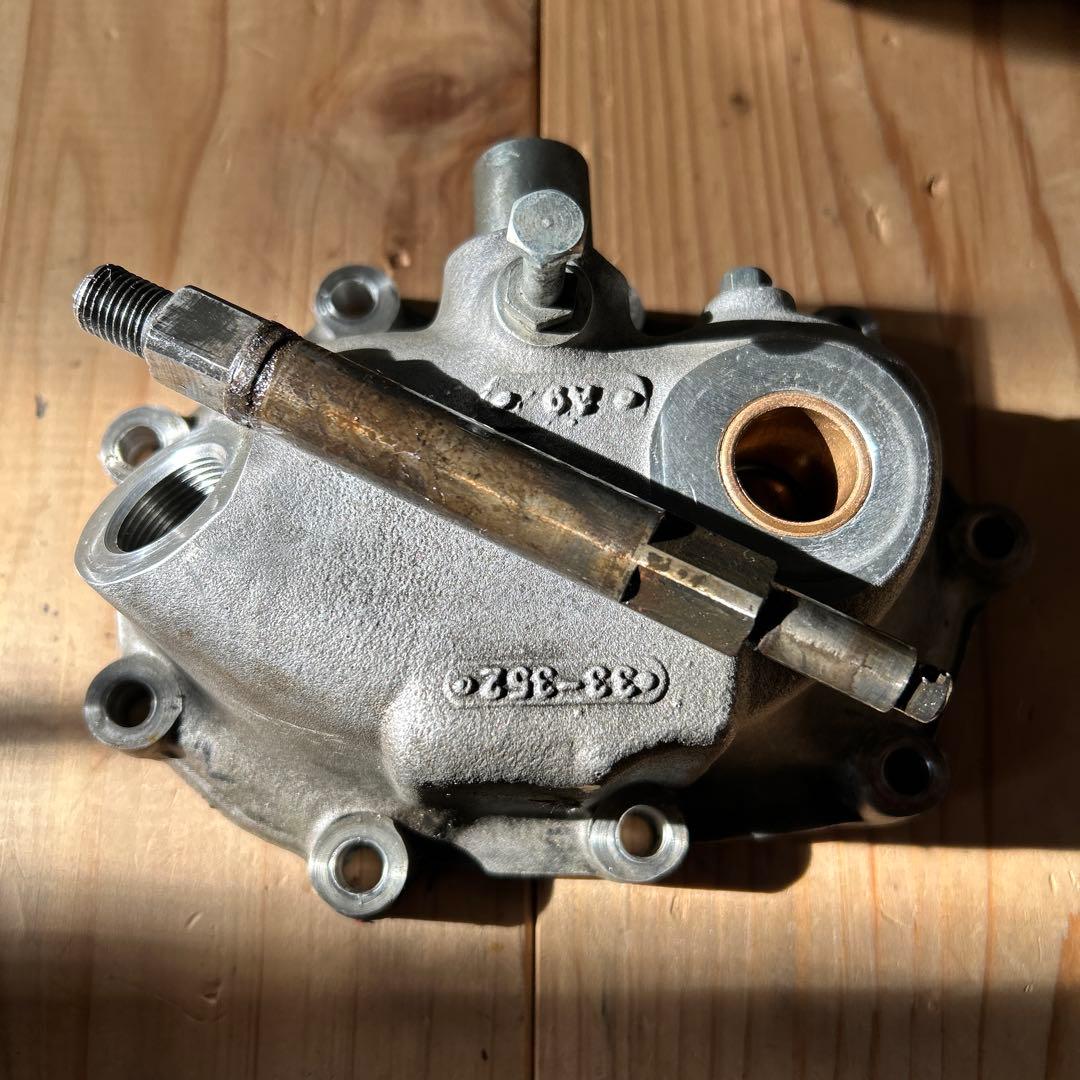 ハーレー純正レプリカキックスターターカバー:37〜50年デザインキッカーカバー