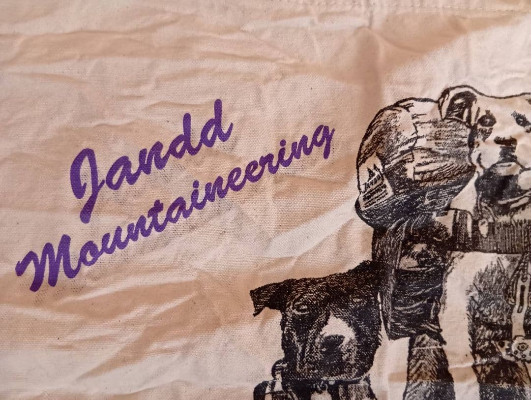 ビンテージ　Jandd Mountaineering バナーフラッグ ハーネス