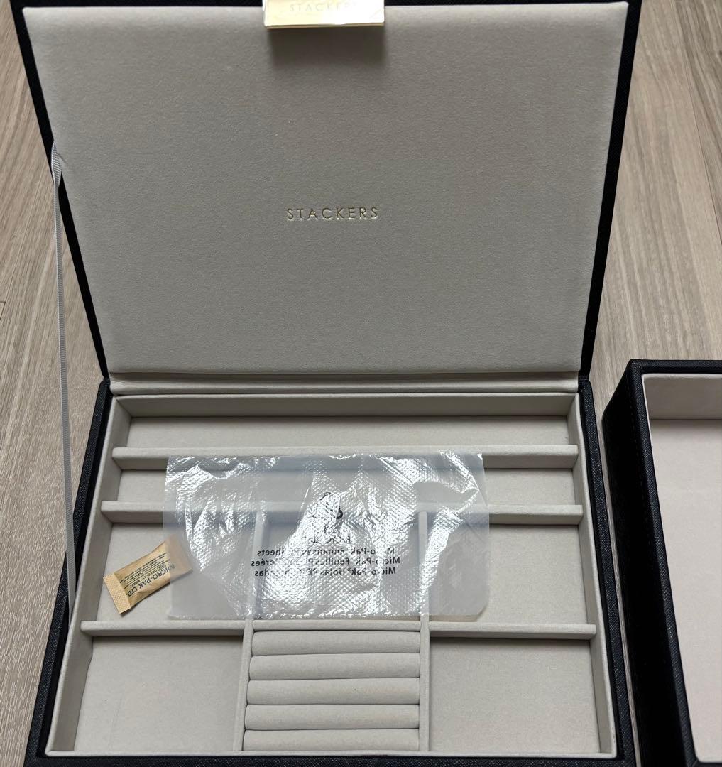 STACKERS ブラック アクセサリーケース