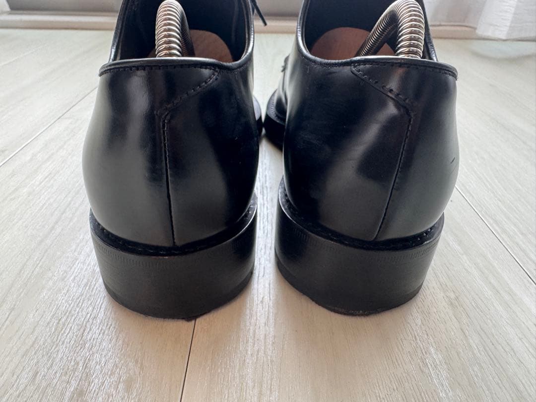 靴 PRADA Leather U-Tip Derby Shoes 13aw