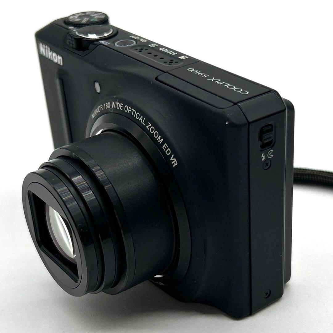 Nikon ニコン COOLPIX S9100 ブラック デジカメ 箱付き