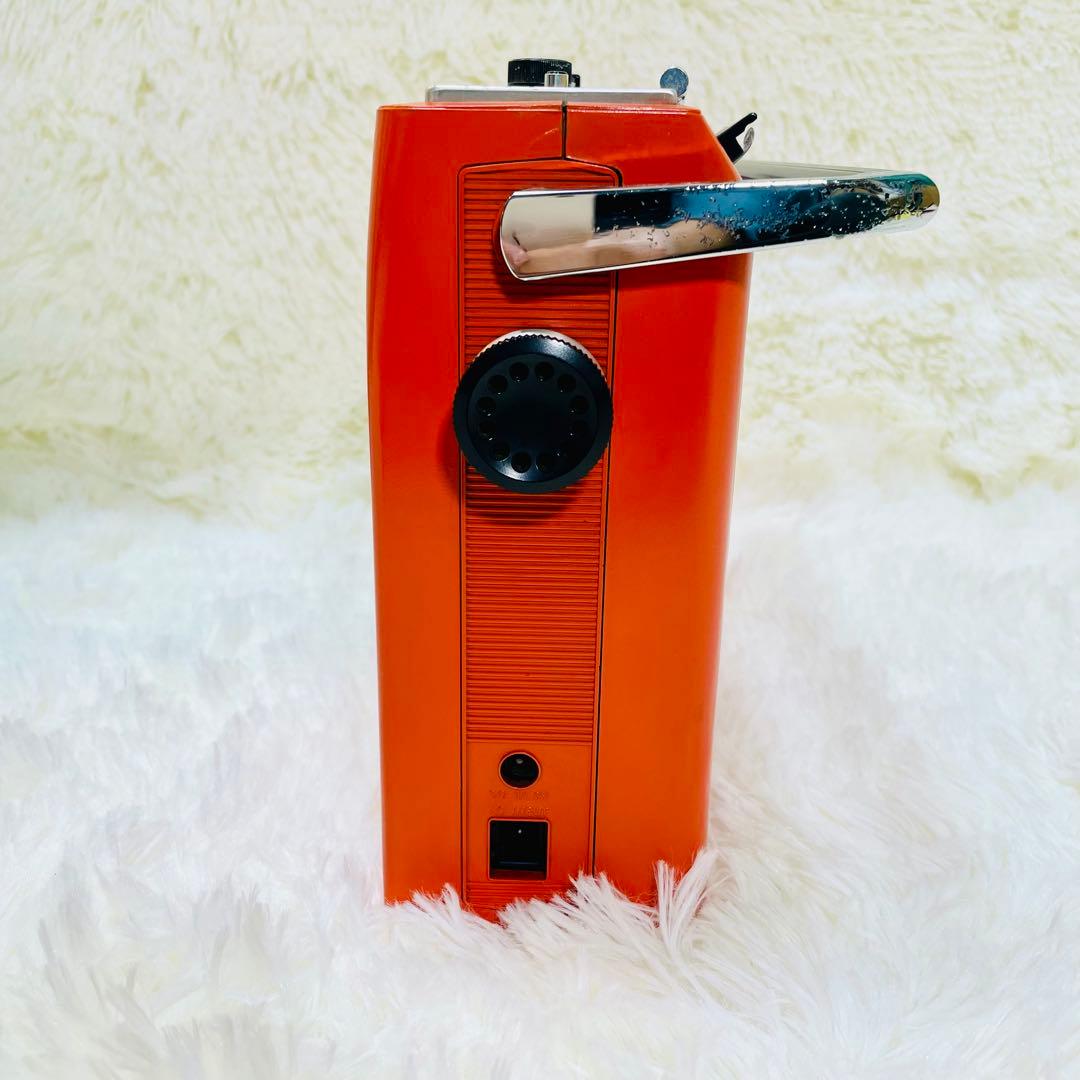 希少な美品　現状品　SONY CF-1600 ヴィンテージラジカセ　オレンジ