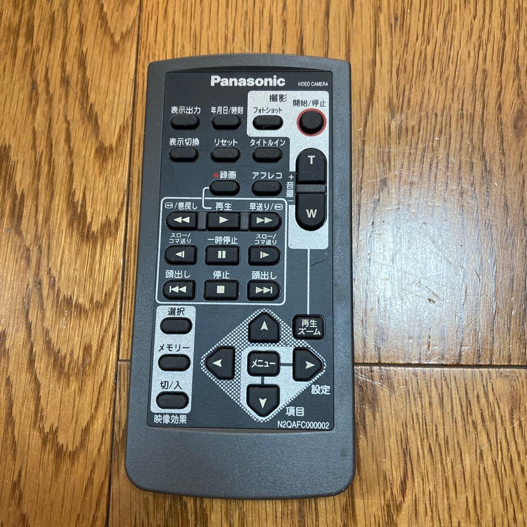 動作確認済 Panasonic ビデオカメラ NV-DB1 付属品多数 シルバー