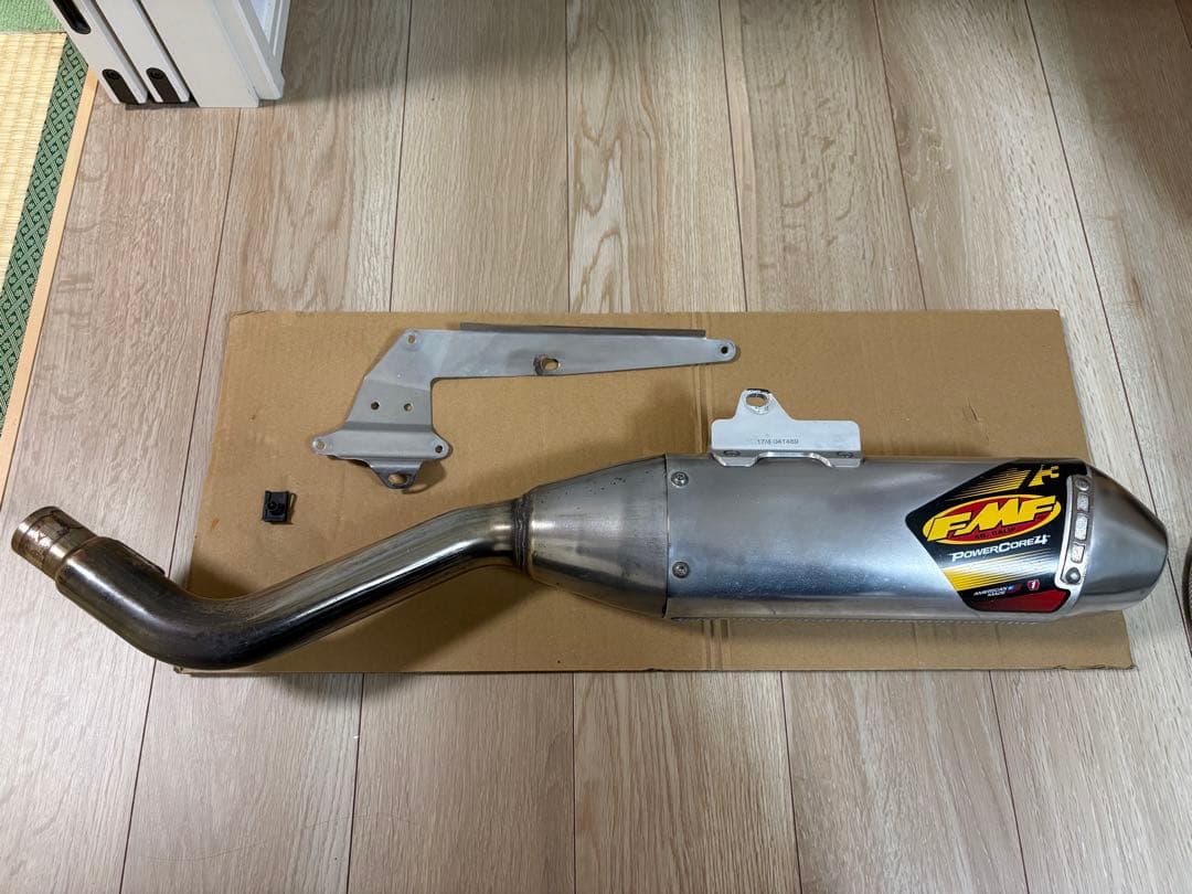 CRF250L MD38 FMFマフラー パワーコア4 サイレントボム付