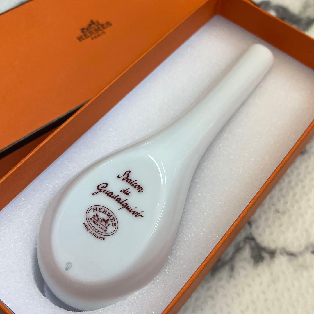 未使用 HERMES ガダルキヴィール レンゲ スプーン エルメス