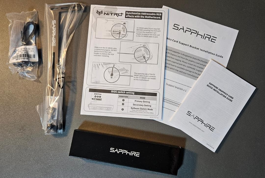 グラフィックボード・グラボ・ビデオカード Sapphire nitro+ Radeon RX 7700 XT GPU