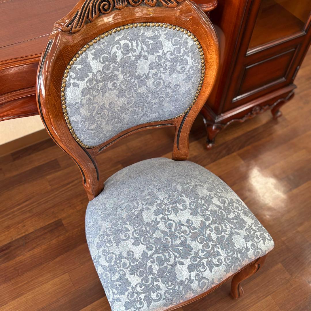 イタリア製 ダイニングチェア ブルー