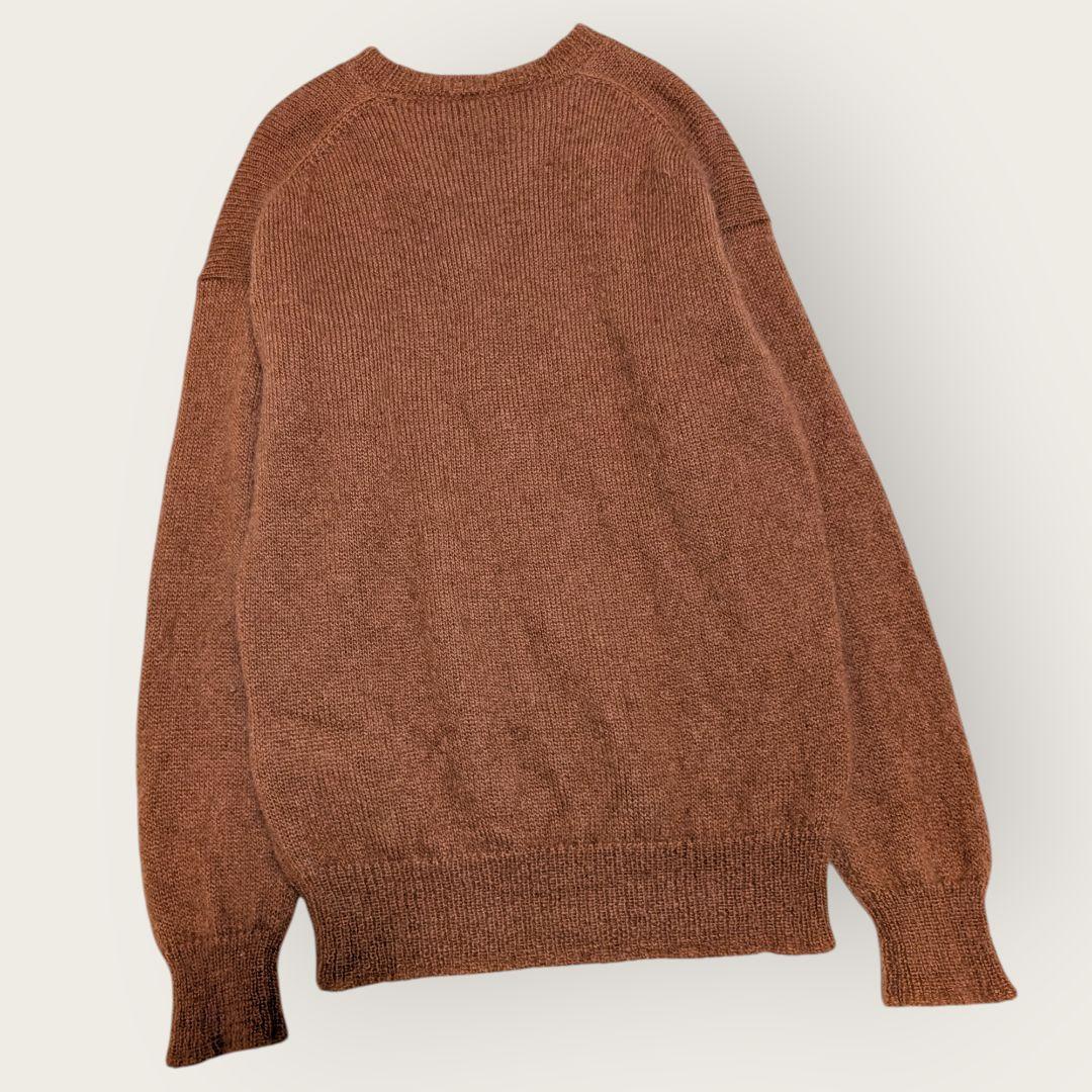 AURALEE　オーラリー　ブラウン　クルーネックニットセーター　サイズ3