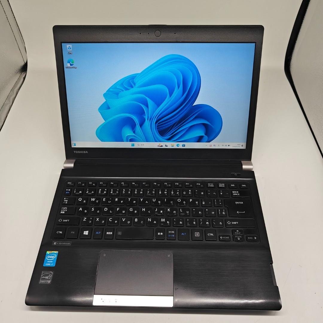 【東芝】R734 高速i7 SSD256GB 8GB ブラック ノートPC