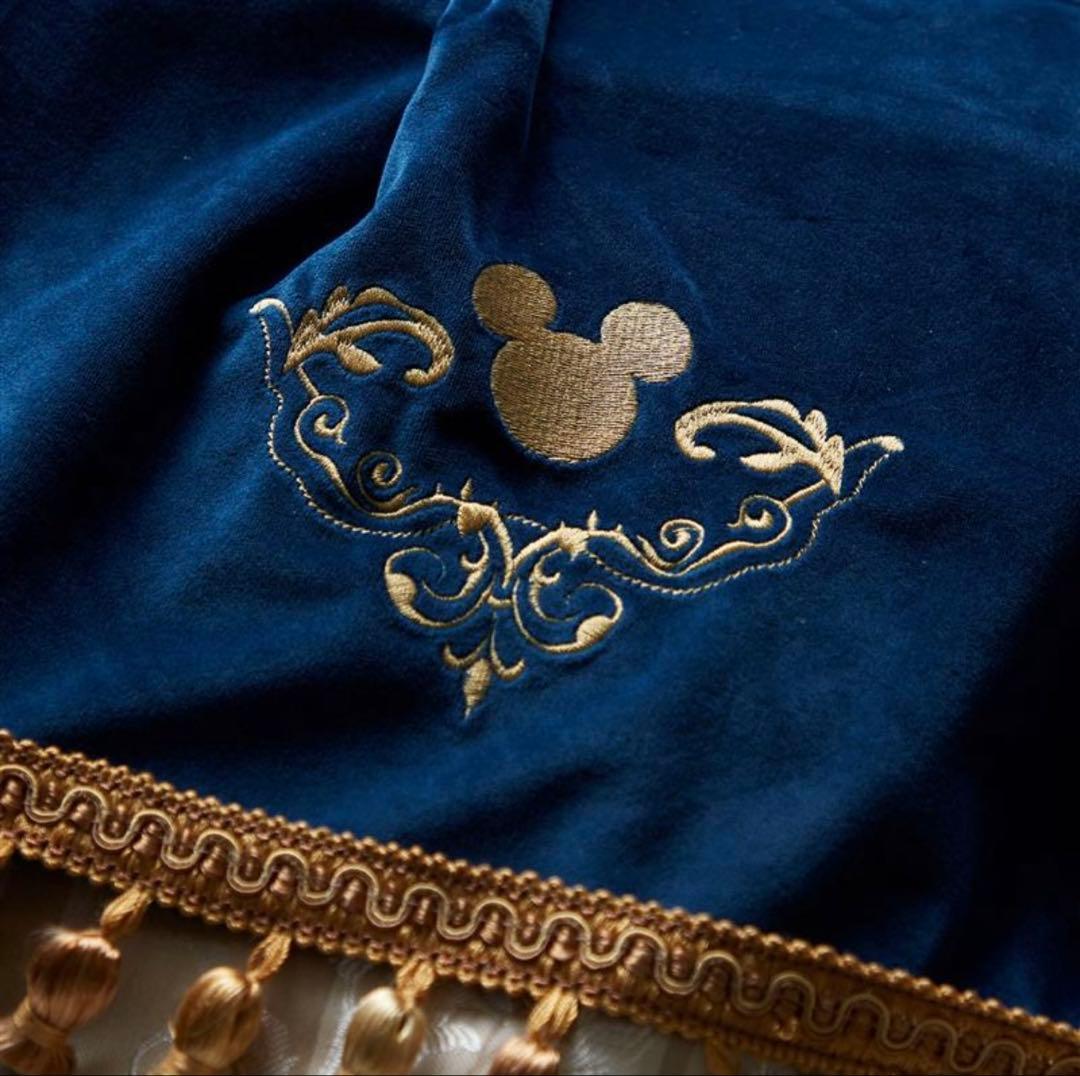 【新品未使用】ミッキー ジャガード遮光カーテン 約100×185cm 2枚セット