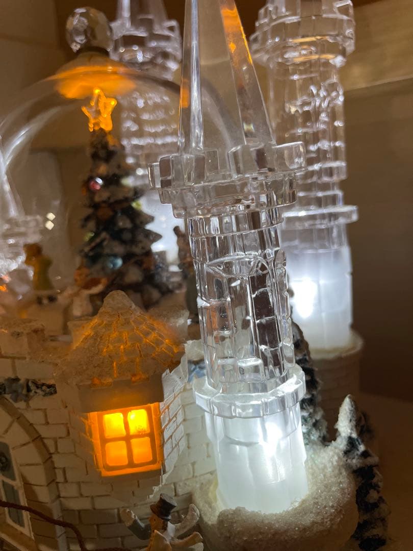 希少 クリスマスイルミネーションジオラマ ライトアップ