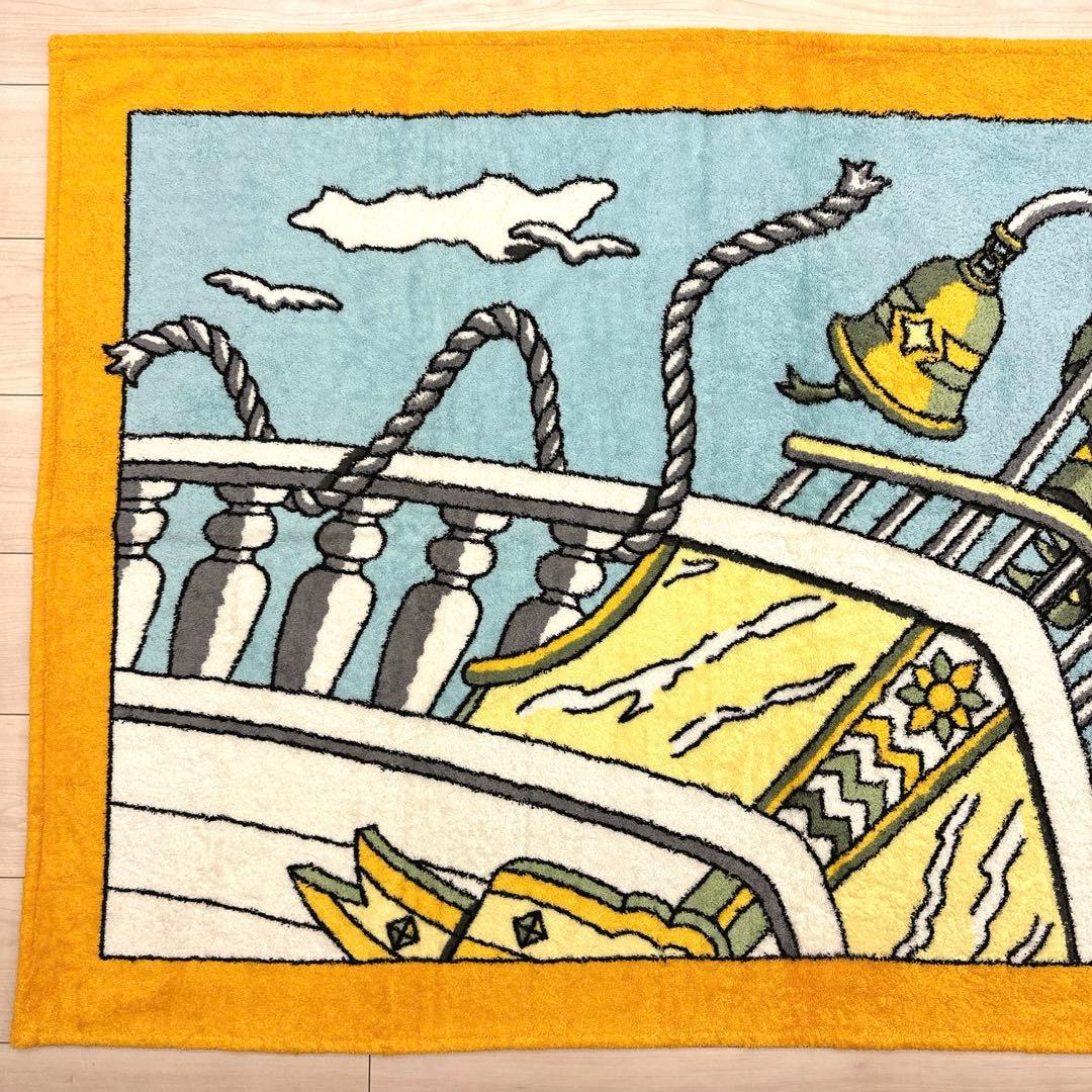 エルメス　HERMES ラグ　ビーチマット　ビーチタオル　タオル