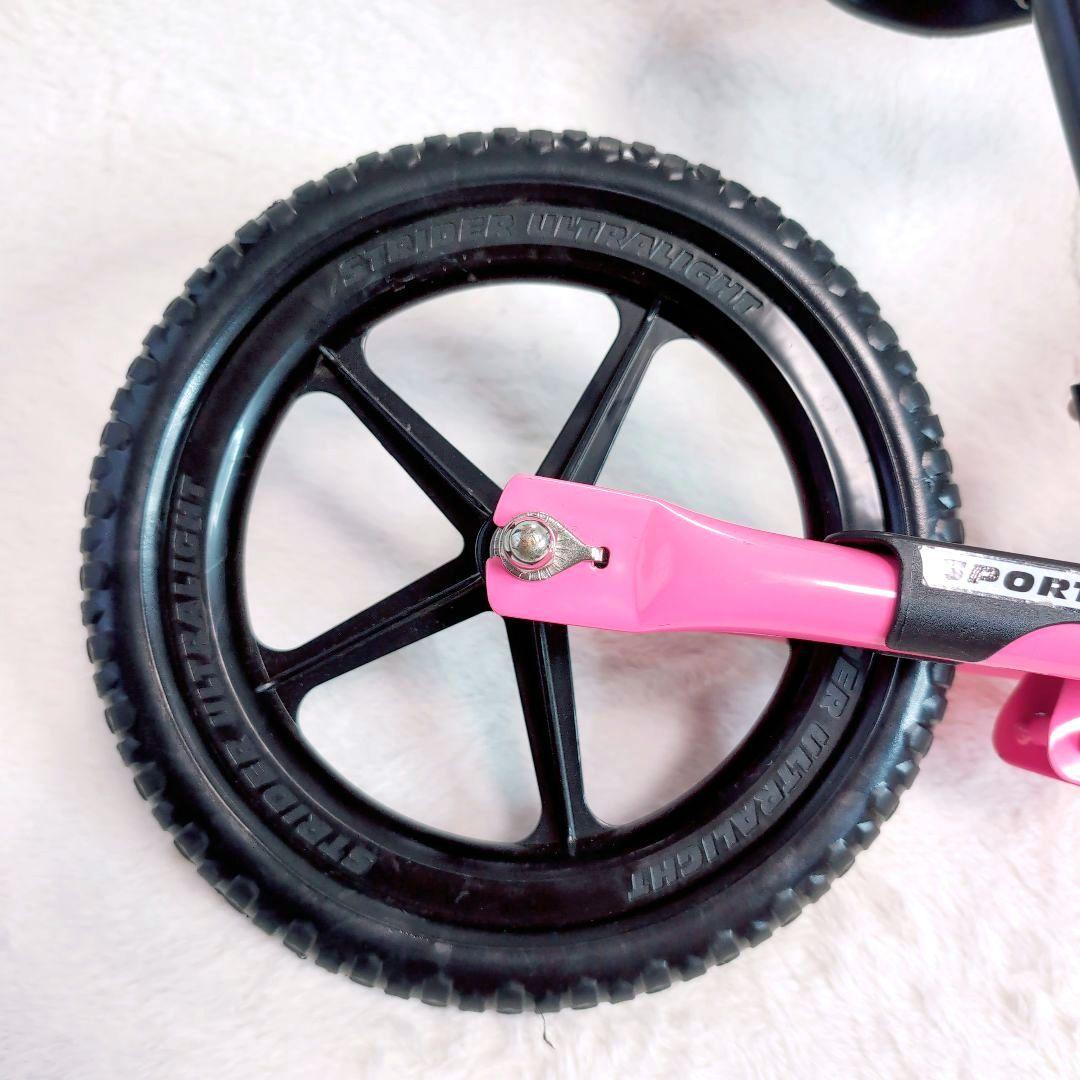 美品 ストライダー スポーツ STRIDER 12インチ ピンク