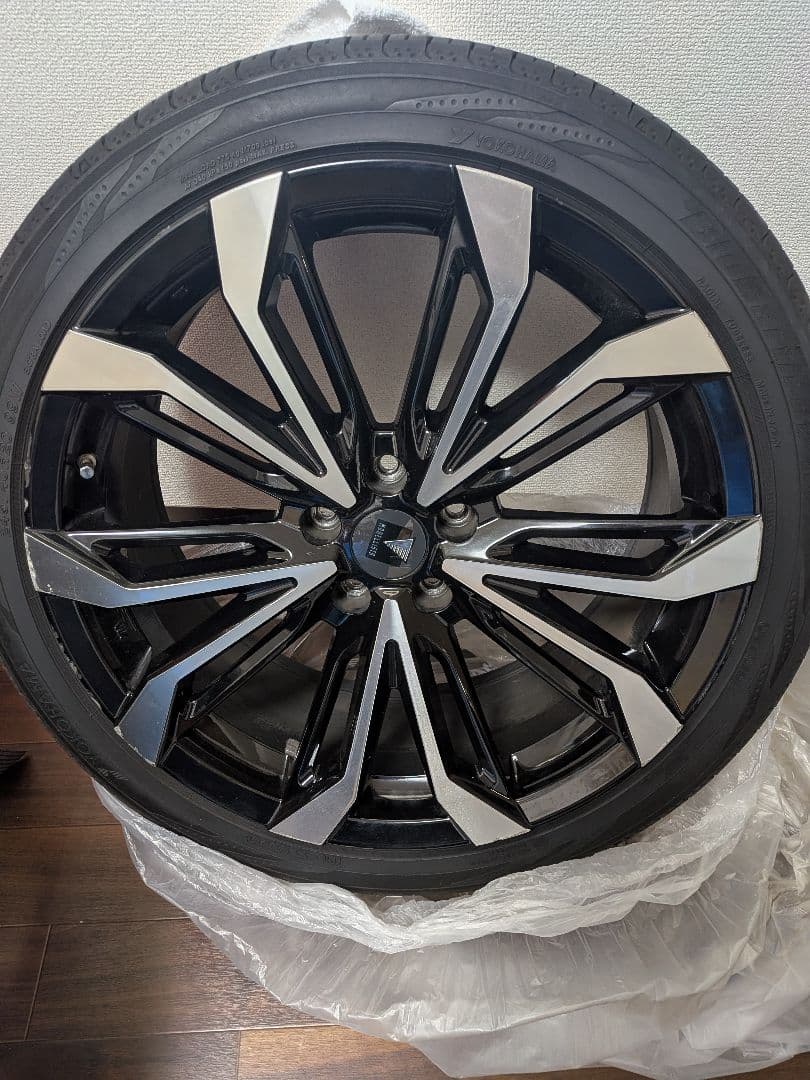 アルファード　モデリスタ　ホイールタイヤ付ナット付