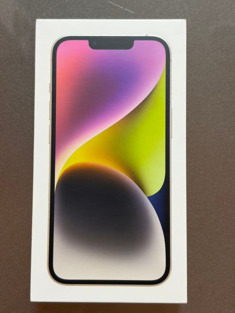 よ*ん様 よっちゃん iPhone 14 スターライト ケーブル、箱、ケー