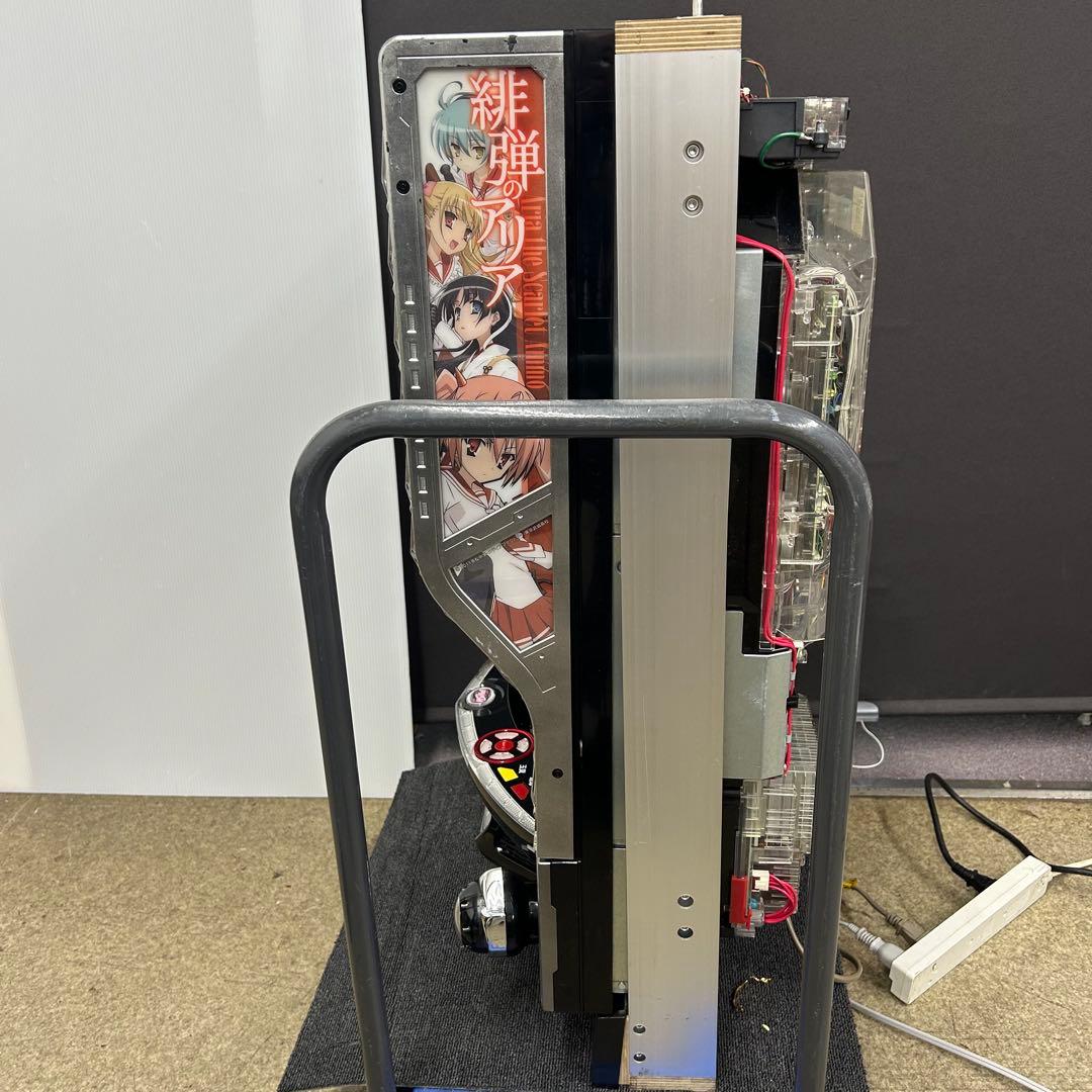 データランプ付き　パチンコ実機台　循環式　CR緋弾のアリアFPL