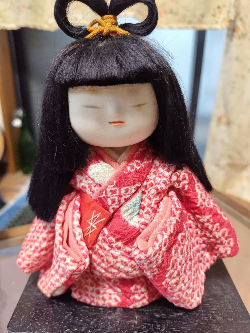 木目込み人形　市松人形　アンティーク