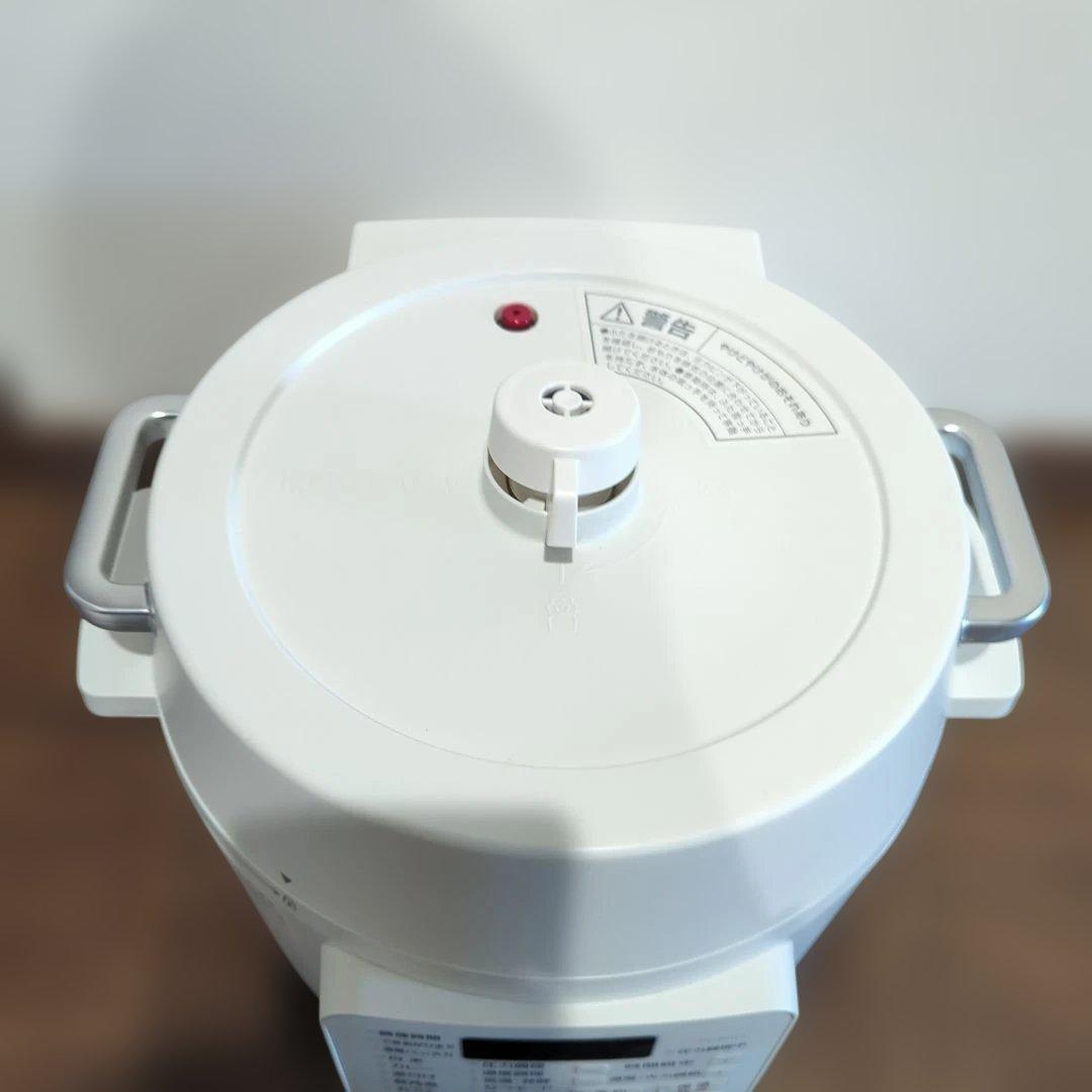 電気圧力鍋 PC-MA ホワイト 取扱説明書付き