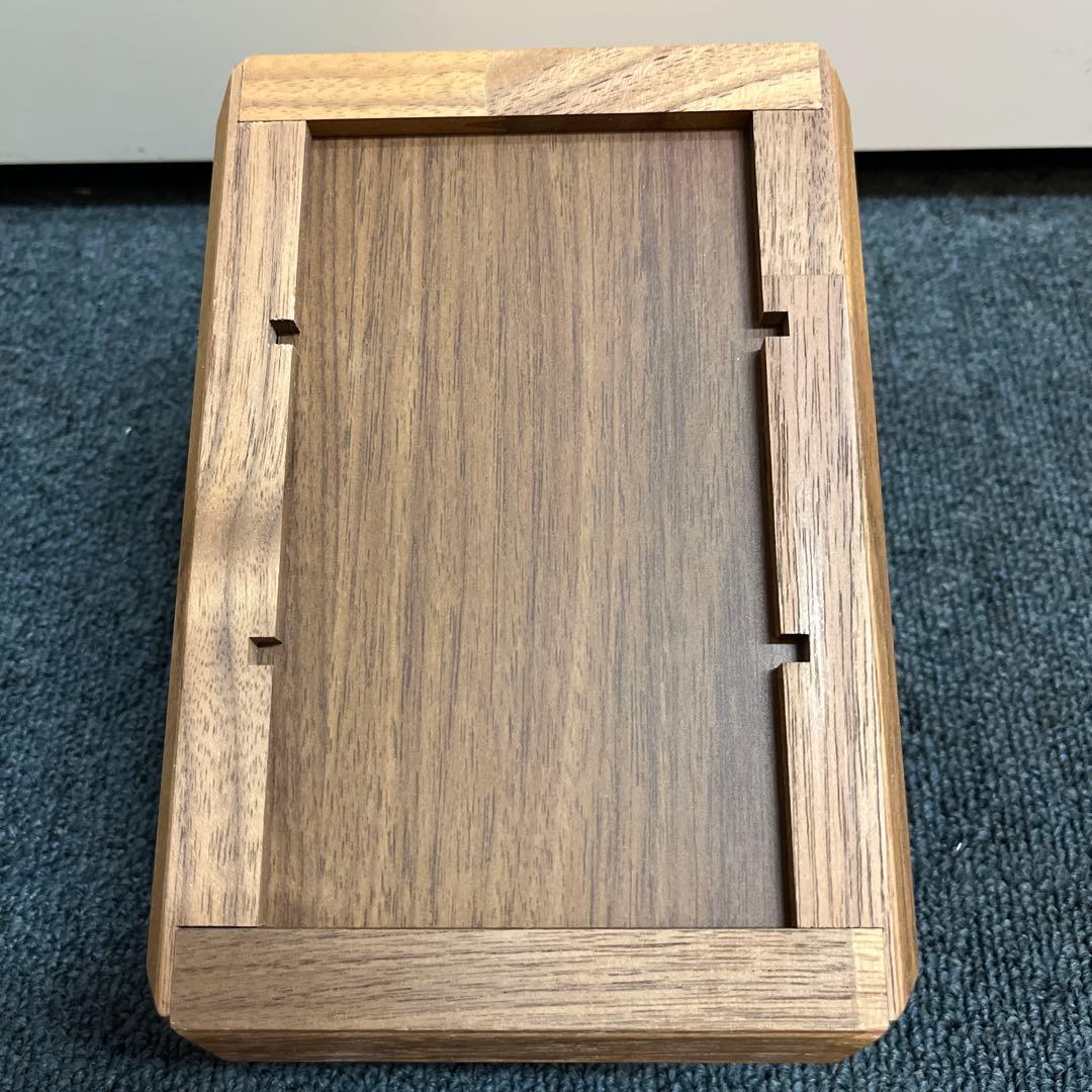 カリモク　リモコンスタンド　小物ケース　ウォールナット