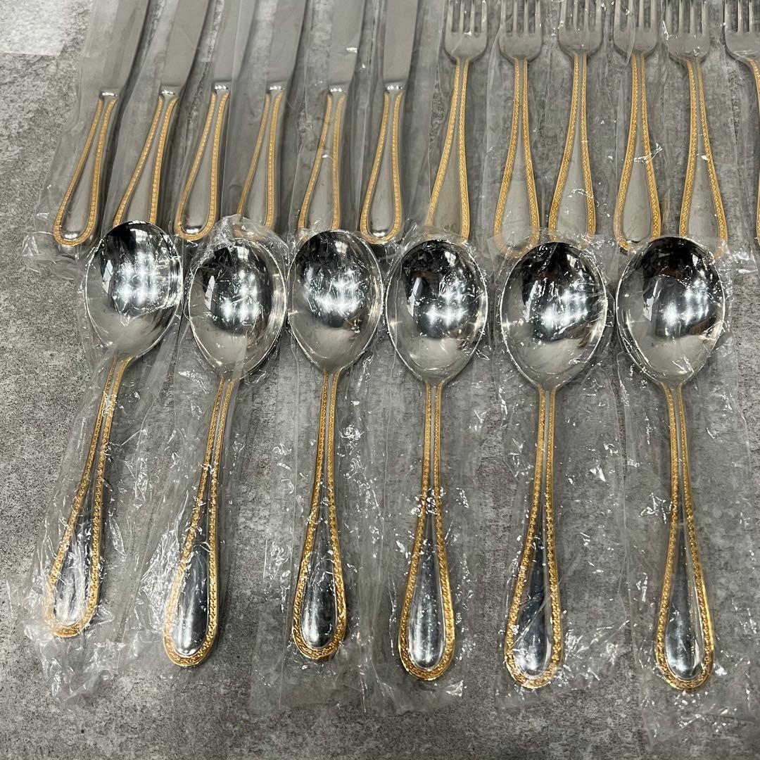 未使用 ノリタケ カトラリーセット ゴールドマーキス ナイフ・フォーク・スプーン