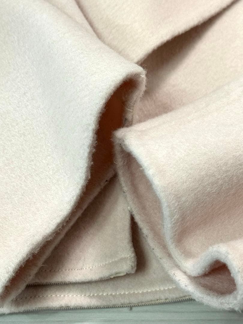 U-BIG REIMI ウールダブルフェイスショールカラーショートジャケット