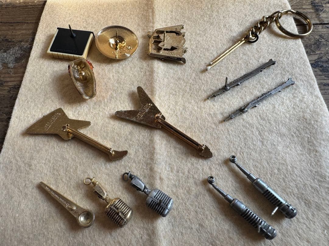 昭和レトロ楽器ミニチュア１５点セット USA FUTURE PRIMITIVE入