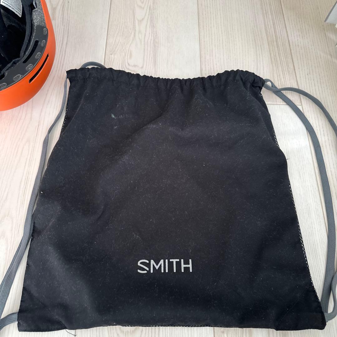 SMITH マットブラック ヘルメット　59-63cm