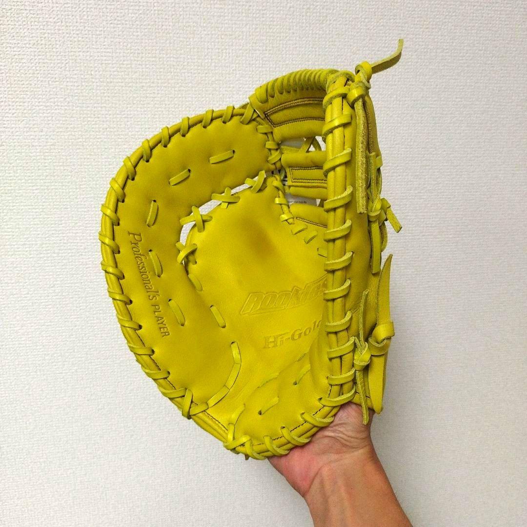 310 ハイゴールド タグ付き 未使用 軟式 少年 ファーストミット 左投げ