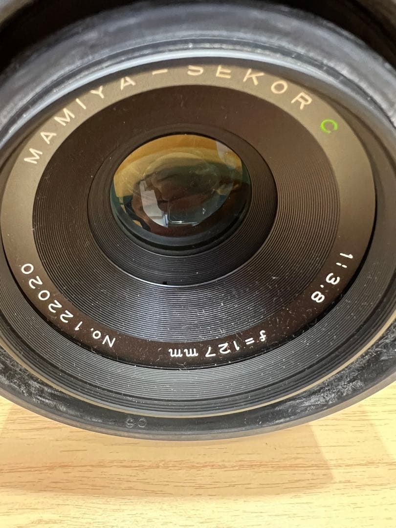 Mamiya RB67 中判カメラ 127mm f/3.8
