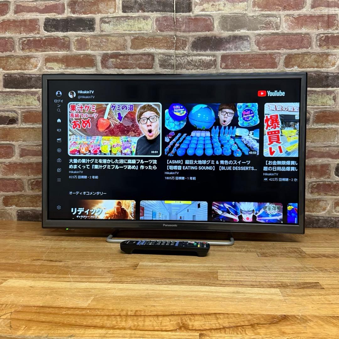 パナソニック 32V型 液晶テレビ スマートビエラ TH-32ES500 動画○