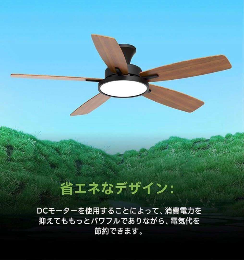 TALOYA シーリングファンライト 調光 調色 Φ132cm