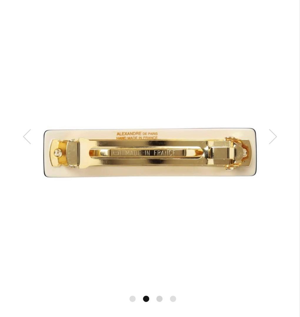 新品未使用限定品ALEXANDRE DE PARIS ヘアクリップ&バレッタ