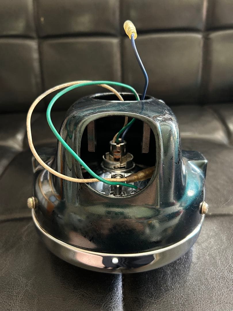 マーシャル風　イエローレンズヘッドライト LED シャリー　ダックス　モンキー