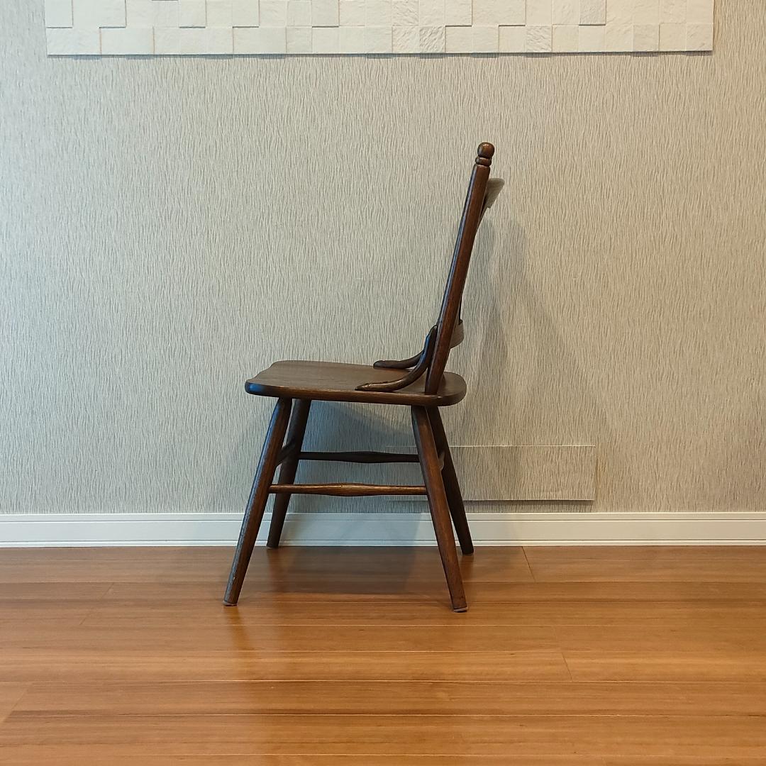 ヴィンテージ　Shin-Leeシンリー　ラタンバック　ダイニングチェア②