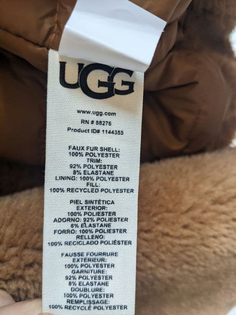 hattさん【美品】UGG フラッフピーコート