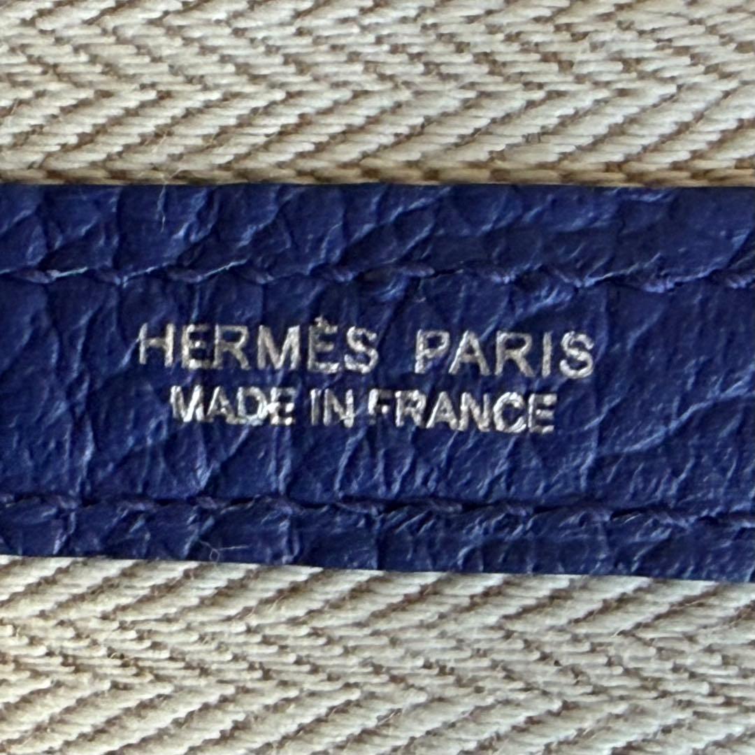 HERMES　ガーデンパーティー　TPM ブルー