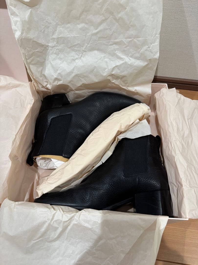 セルジオロッシ　ブーティ　ブラック　38