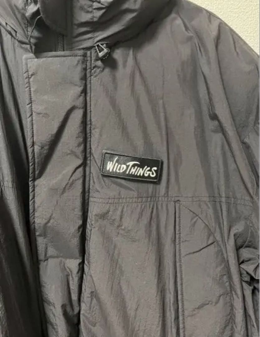 WILD THINGS ブラック ダウンジャケット