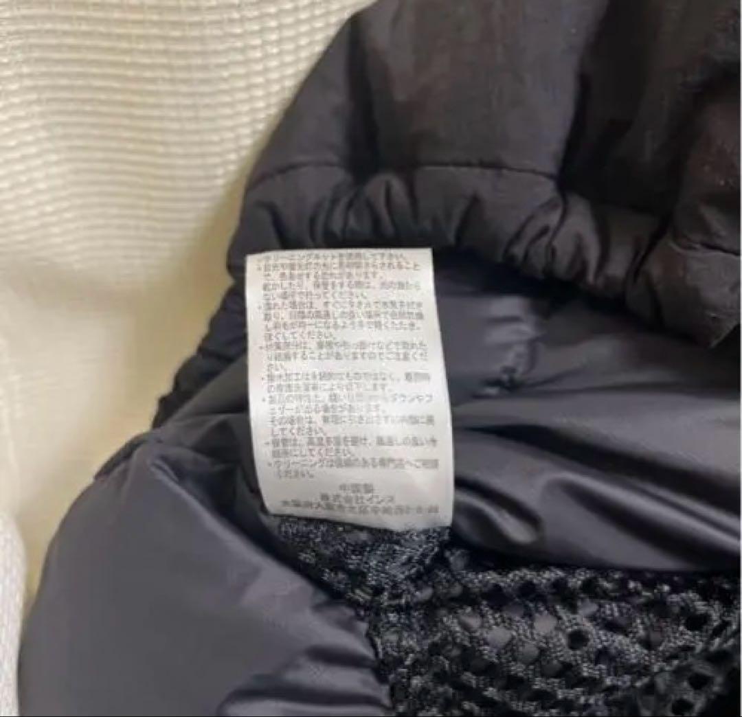 WILD THINGS ブラック ダウンジャケット