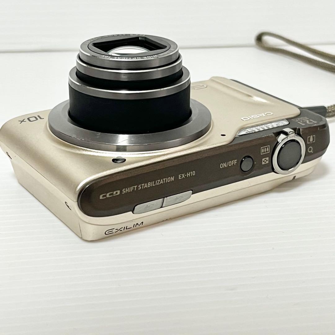 カシオ EXILIM EX-H10 ゴールド CASIO