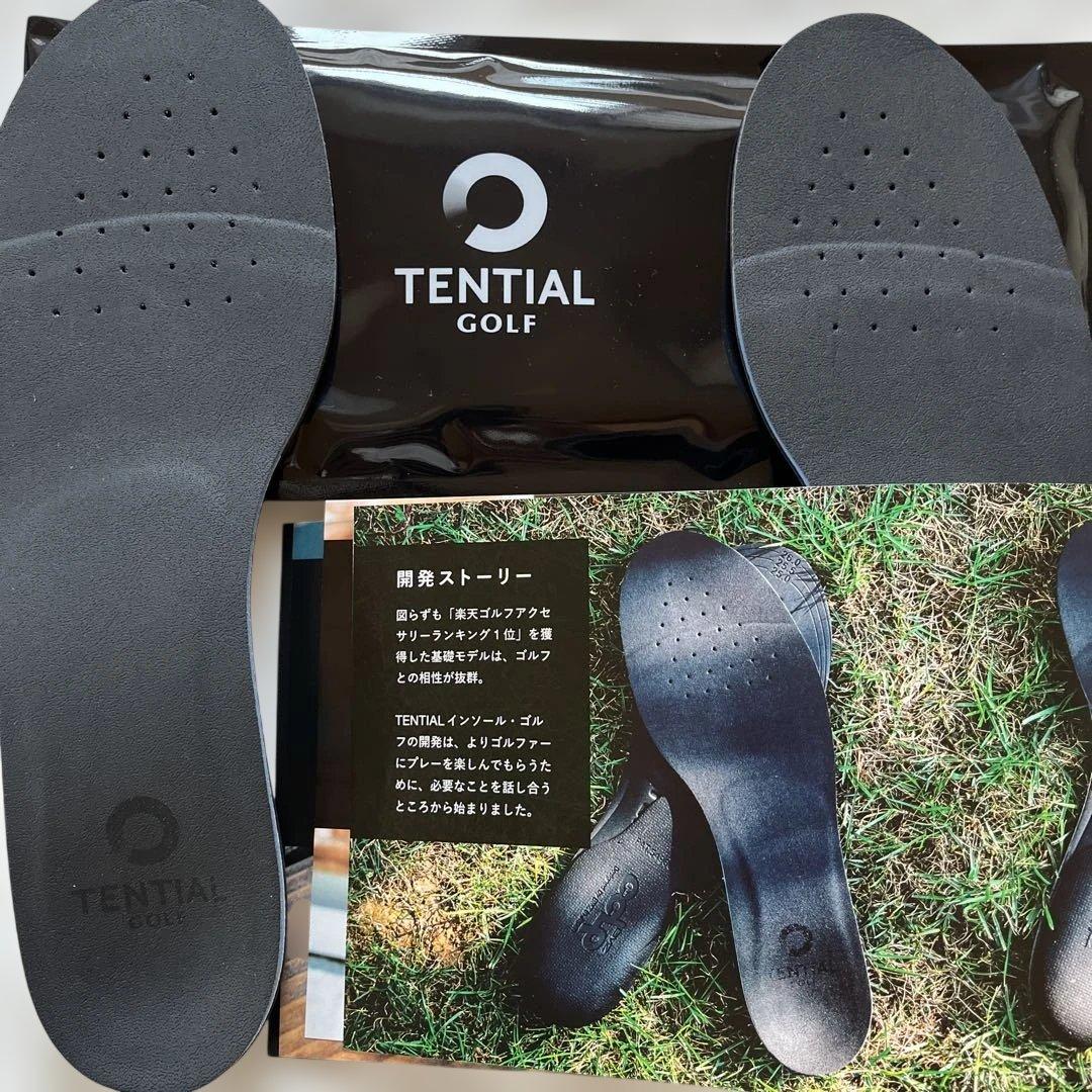 TENTIAL インソール・ゴルフ・カーボン　M