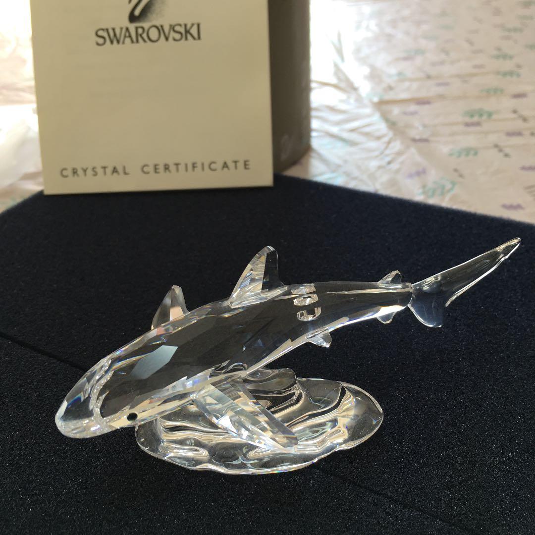 新品❣️シャープなSWAROVSKI CRYSTALベビーシャーク