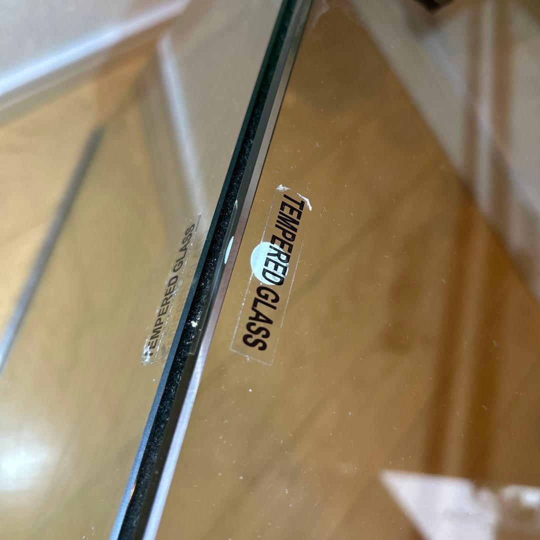 フランフランFrancfranc全面強化ガラス製センターテーブルお洒落インテリア